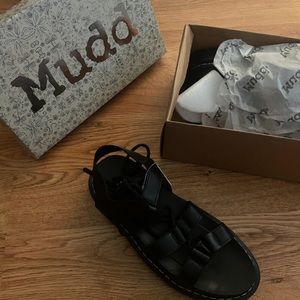 Mudd Lace Up Sandals